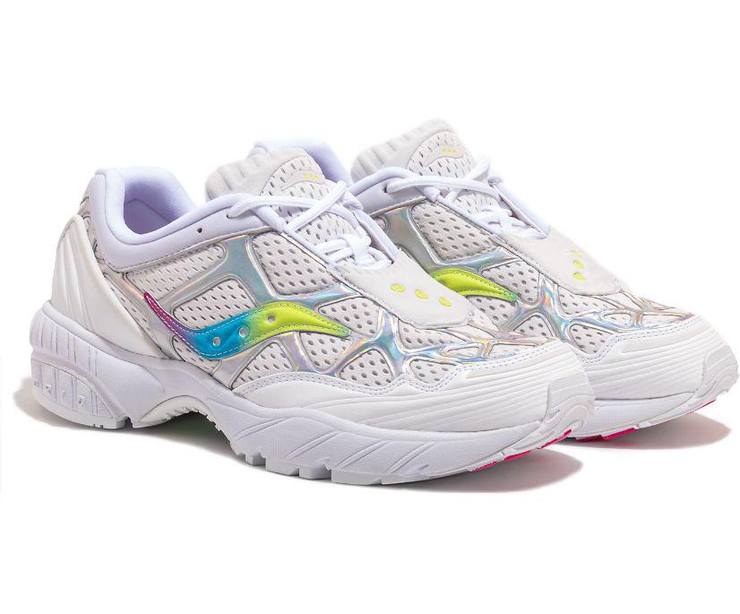 Women's Saucony Grid Web Originals White | Singapore 008ILHS